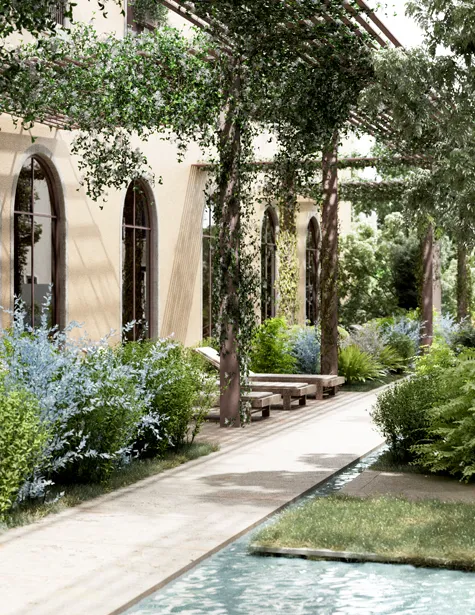 Venice private garden PPP